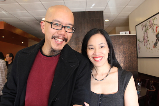 Scott Chops Jung and Lia Chang. Photo by Garth Kravits