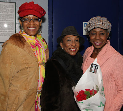 Tracey Conyer Lee, Gayle Turner and Marjorie Johnson. Photo by Garth Kravits