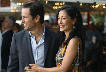 Charles Esten as Deacon and Christina Chang as Megan on ABC's "Nashville". Photo: Mark Levine/ABC